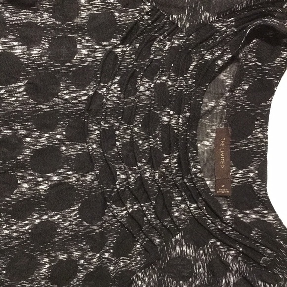 Black and white polka dot blouse - Picture 2 of 2